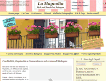 Tablet Screenshot of lamagnolia-bologna.com